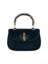 1960s Gucci Bamboo Top Handle Bag Accessory arcadeshops.com