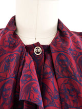 2016 Sonia Rykiel Face Print Dress Dress arcadeshops.com