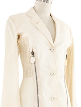 1989 Jean Paul Gaultier Zip Detailed Jacket Jacket arcadeshops.com