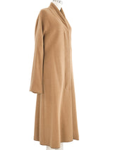2006 Yeohlee Camel Felted Wool Duster Outerwear arcadeshops.com