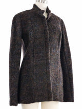 2000 Yeohlee Metallic Felted Wool Jacket