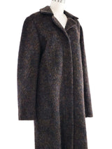 2000 Yeohlee Metallic Felted Wool Coat