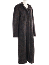 2000 Yeohlee Metallic Felted Wool Coat