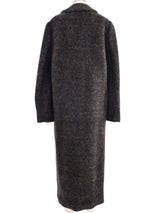 2000 Yeohlee Metallic Felted Wool Coat