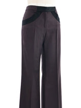 Chloe Ribbon Trimmed Trousers Bottom arcadeshops.com