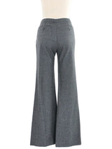 2004 Balenciaga Gray Wool Trousers Bottom arcadeshops.com