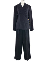Plein Sud Wrap Front Pant Suit Suit arcadeshops.com