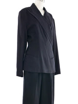 Plein Sud Wrap Front Pant Suit Suit arcadeshops.com