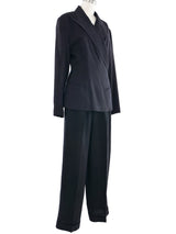 Plein Sud Wrap Front Pant Suit Suit arcadeshops.com