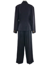 Plein Sud Wrap Front Pant Suit Suit arcadeshops.com