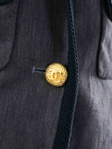 Chanel Braided Trim Skirt Suit Suit arcadeshops.com