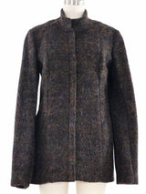 2000 Yeohlee Metallic Felted Wool Jacket