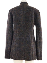 2000 Yeohlee Metallic Felted Wool Jacket