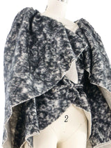 2011 Yeohlee Felted Boucle Cape Jacket