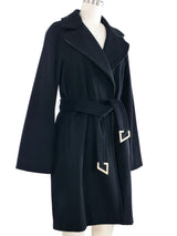 2010 Gucci Belted Wool Coat Outerwear arcadeshops.com