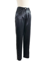 2000 John Galliano Zip Satin Trousers Bottom arcadeshops.com