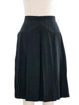 Chanel Pleated Black Shorts Bottom arcadeshops.com