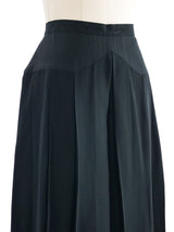 Chanel Pleated Black Shorts Bottom arcadeshops.com