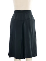 Chanel Pleated Black Shorts Bottom arcadeshops.com