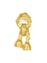 Kenneth Jay Lane Goldtone Tassel Knot Brooch