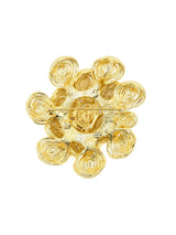 Kenneth Jay Lane Textured Wire Convertible Brooch Pendant