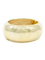Kenneth Jay Lane Goldtone Dome Bangle