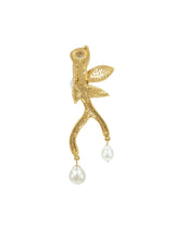Oscar de la Renta Goldtone Pearl Drop Earrings