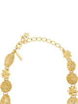 Oscar de la Renta Goldtone Shell Necklace