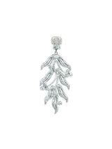 Oscar de la Renta Crystal and Pearl Drop Earrings