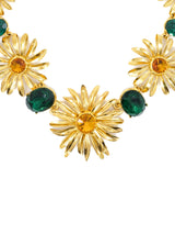 Kenneth Jay Lane Floral Sunburst Necklace