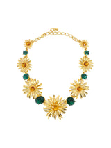 Kenneth Jay Lane Floral Sunburst Necklace