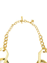 Oscar de la Renta Oversized Chain Necklace
