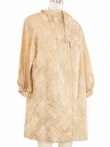 Lilli Diamond Metallic Opera Coat