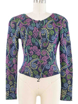 Missoni Multicolor Geometric Cardigan