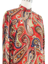Lanvin Paisley Printed Blouse
