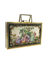 Vienna Needlepoint Box Purse