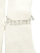 Chanel Cashmere Charm Bracelet Gloves