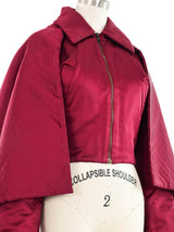 Dolce & Gabbana Satin Bomber Jacket