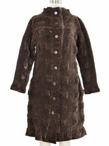 1990s Yoshiki Hishinuma Textured Moss Velvet Jacket