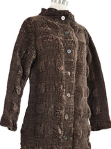 1990s Yoshiki Hishinuma Textured Moss Velvet Jacket