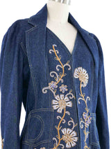 Christian Dior Embroidered Denim Jacket
