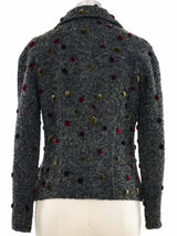 Christian Dior Dotted Wool Jacket