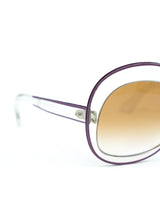 Pierre Marly Clear Framed Sunglasses Accessory arcadeshops.com