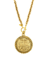 Chanel Crest Medallion Necklace Jewelry arcadeshops.com