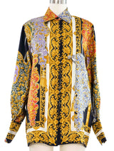 Loewe El Rocio Print Silk Top Top arcadeshops.com