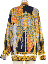 Loewe El Rocio Print Silk Top Top arcadeshops.com