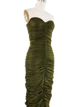 Norma Kamali Ruched Jersey Dress Dress arcadeshops.com