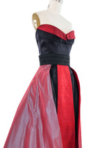 2005 Yeohlee Iridescent Red Dress Ensemble