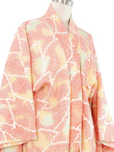 Rainbow Shibori Haori Kimono Jacket arcadeshops.com