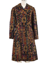 Jeweltone Tapestry Peacoat Outerwear arcadeshops.com